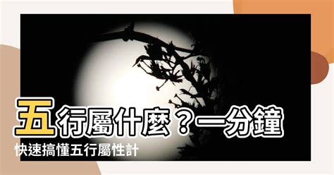 怎麼算五行屬什麼|【五行 屬什麼怎麼算】5分鐘搞懂五行：從生辰八字看。